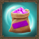 40 x Purple-colored Powder